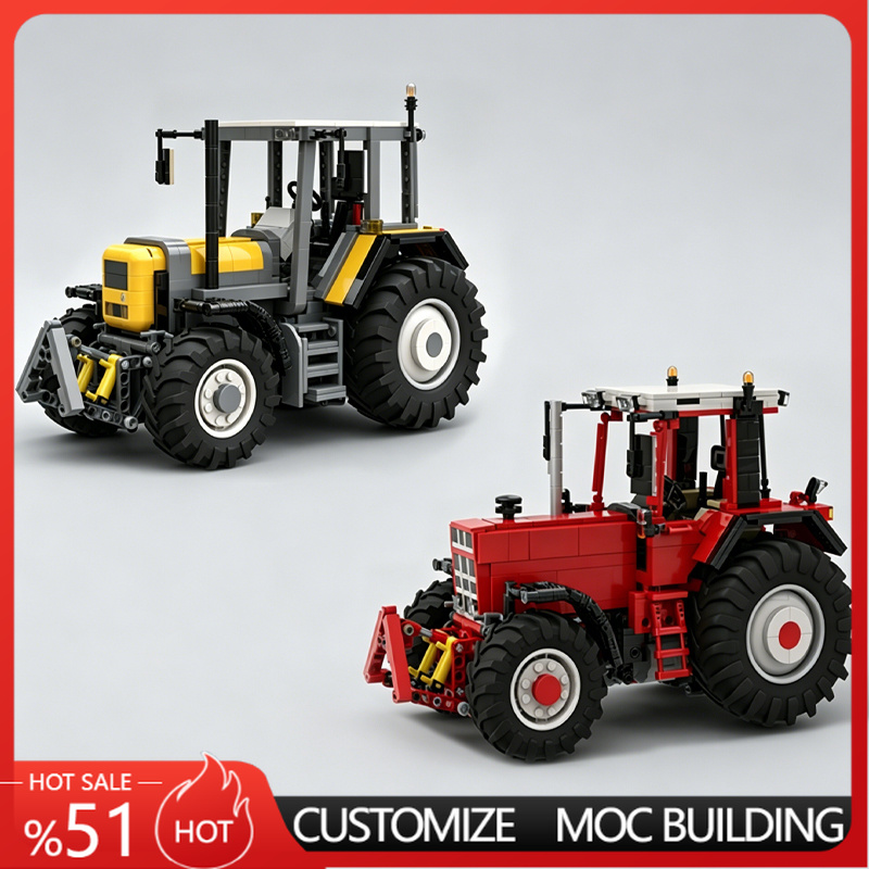 Agriculture Farming Education - Model traktora rolniczego MOC, pojazd rolniczy