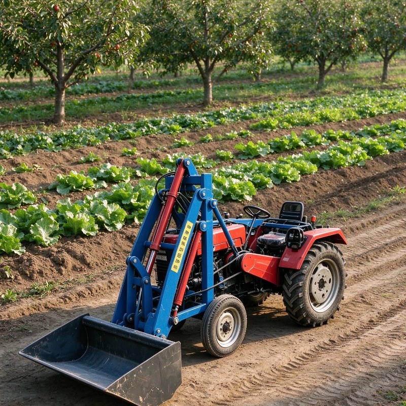 Farming Jobs - Kompaktowy, hydrauliczny ładowarka przednia do traktorów