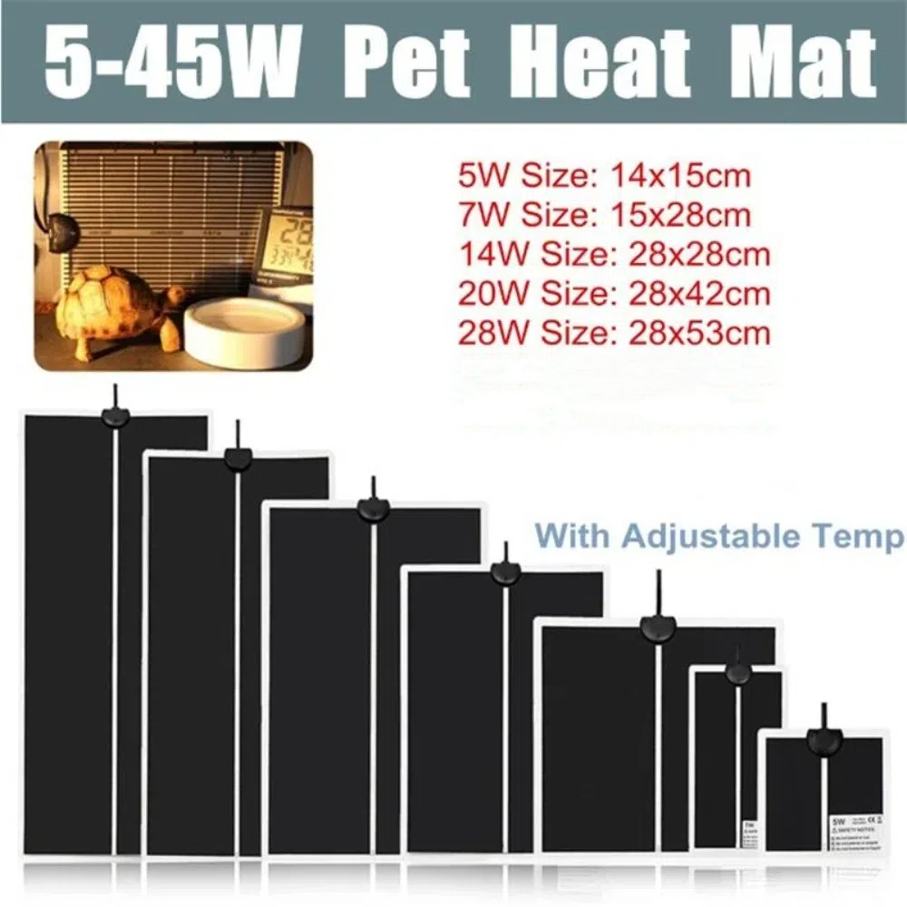 Seedling Heat Mat - Mata grzewcza do sadzonek 5~28W, mata