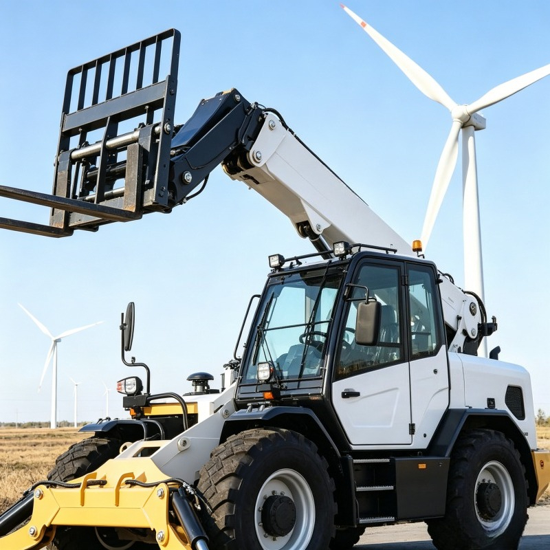 Agriculture Farming Hub - Kompaktowy teleskopowy wózek widłowy z napędem