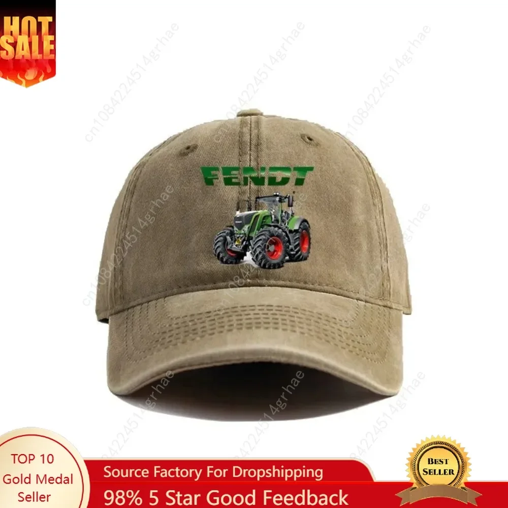 Agriculture Farming Hats - Czapka z daszkiem Fendt 2025, rolnicza,