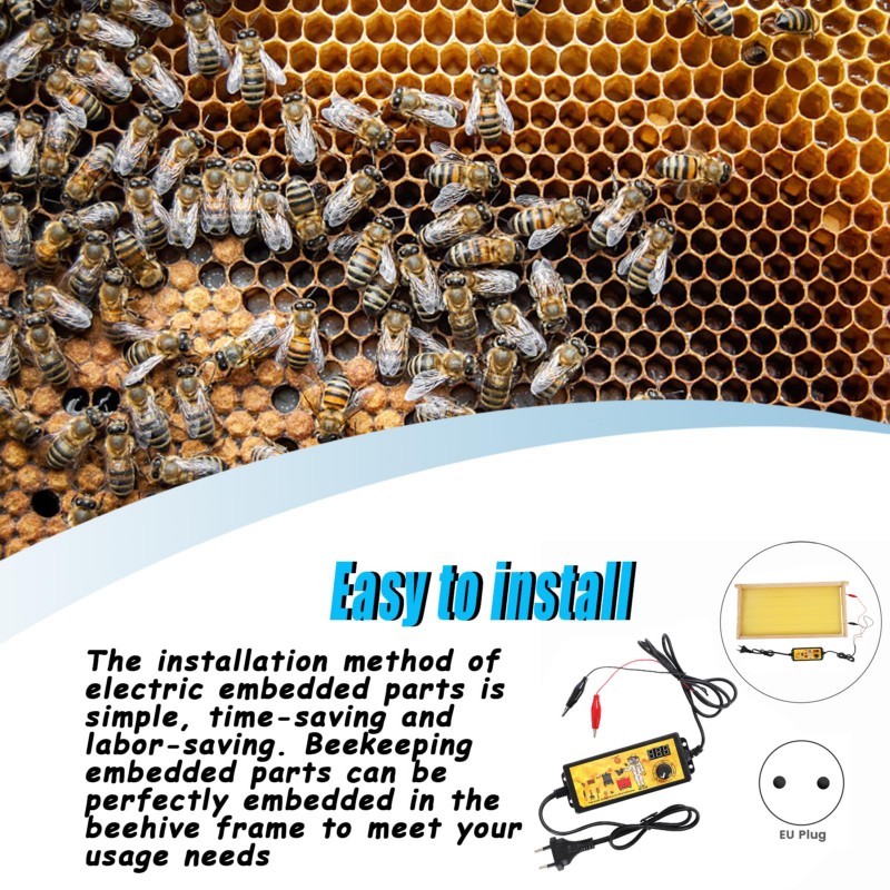 Beehive Frame Wax - ABMS – rama do woskowych ramek,