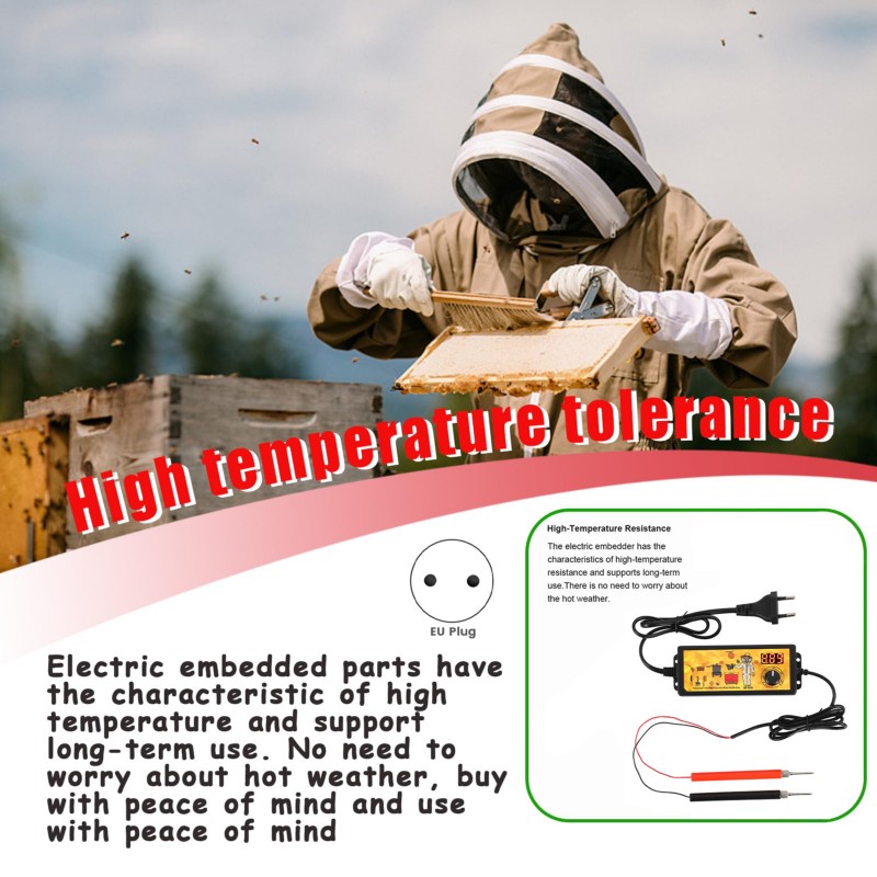 Elektryczny wbijacz do plastra – Beehive Frame Wax recenzja i cena