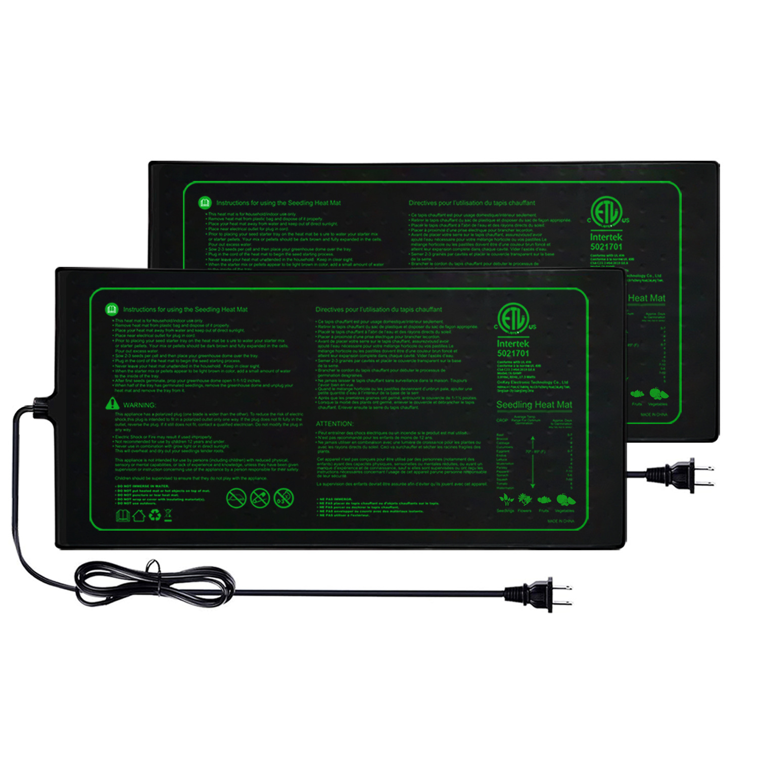 Podgrzewacz do sadzonek, wodoo – Seedling Heat Mat recenzja i cena